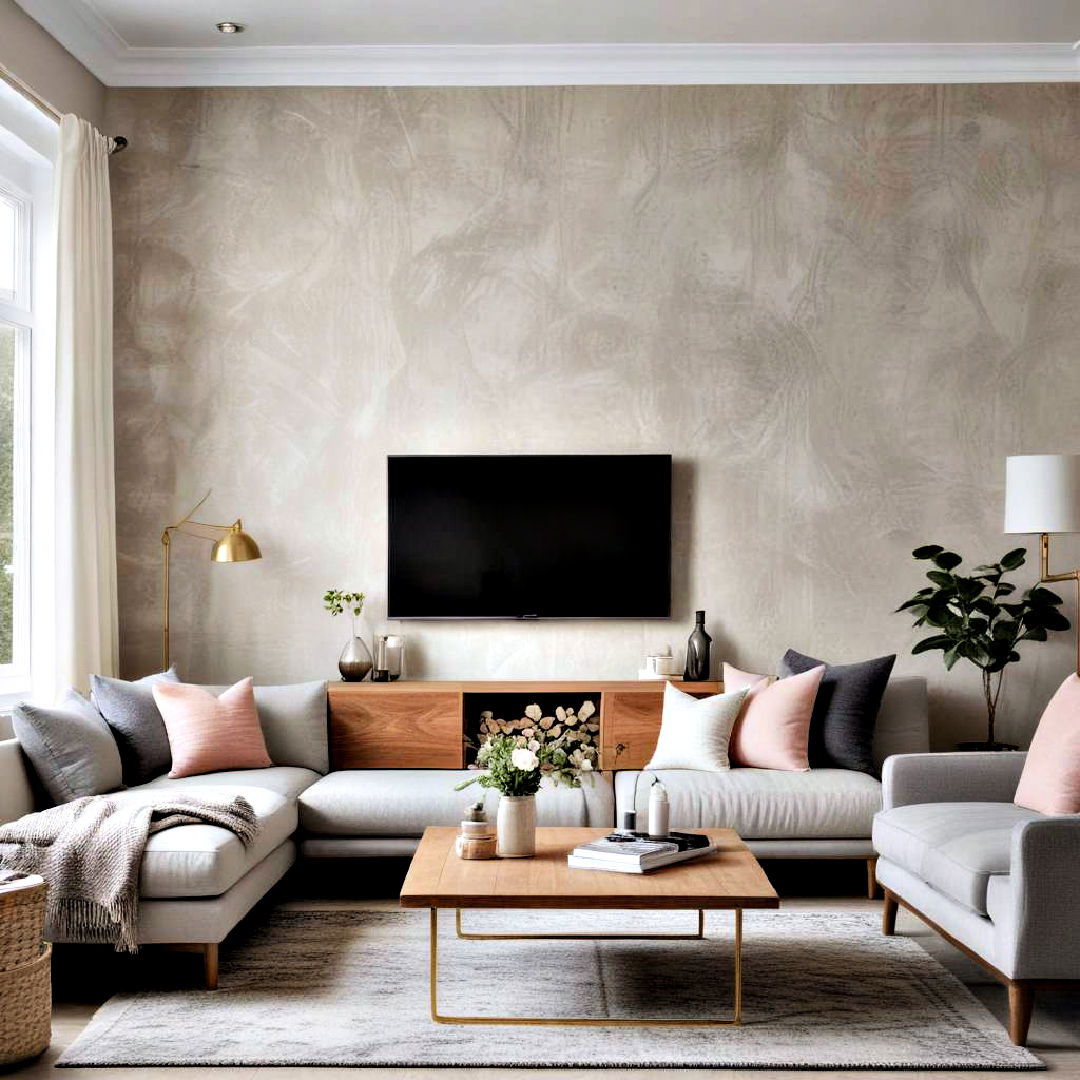 create just one feature wall - 40 Small Living Room Ideas
