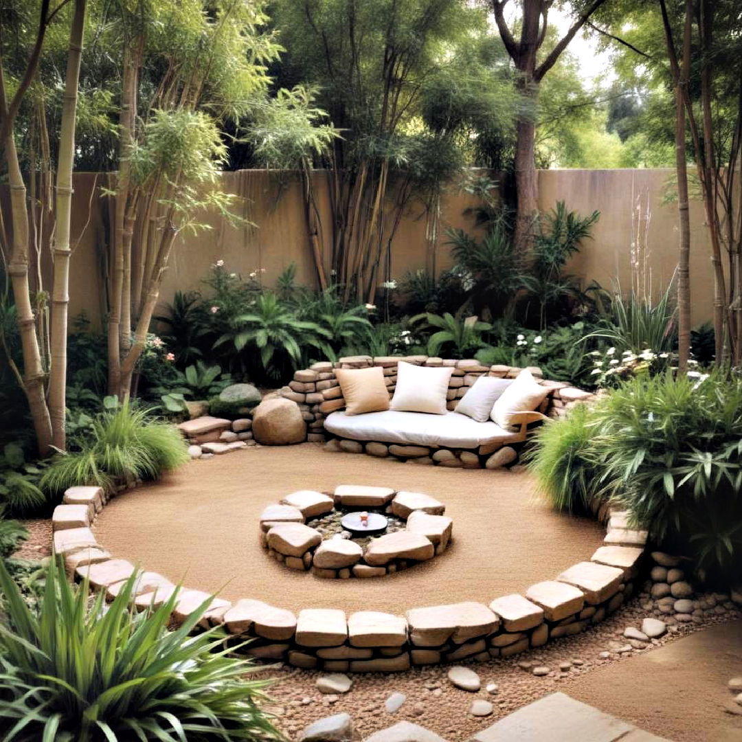 create meditation garden - 40 English Garden Design Ideas