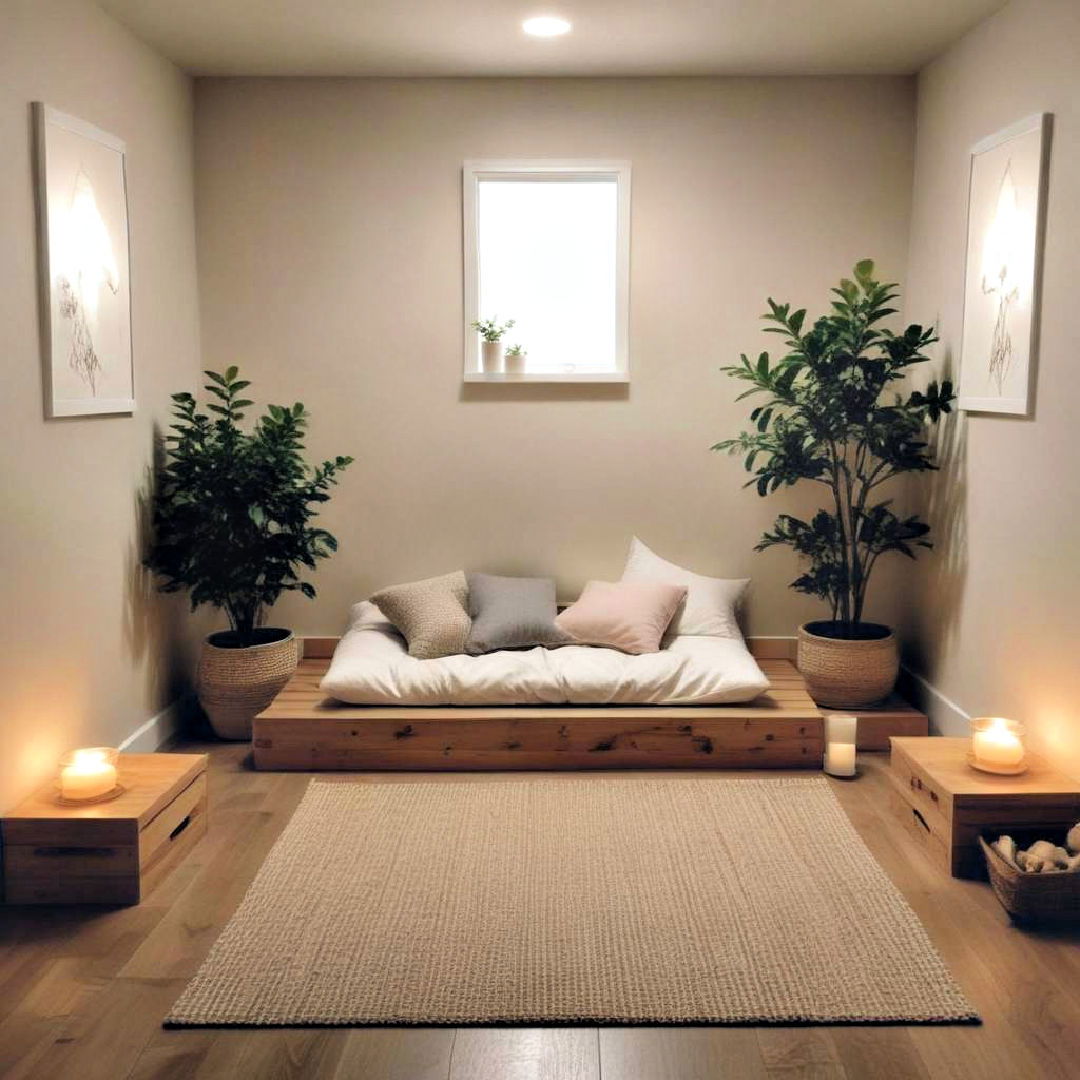 create meditation space - 15 Box Room Ideas