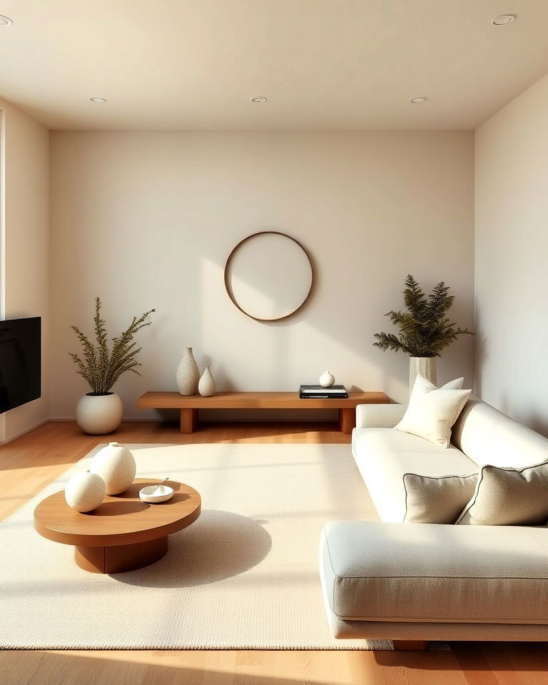 create minimalist zen aesthetic - 25 Asian Living Room Ideas