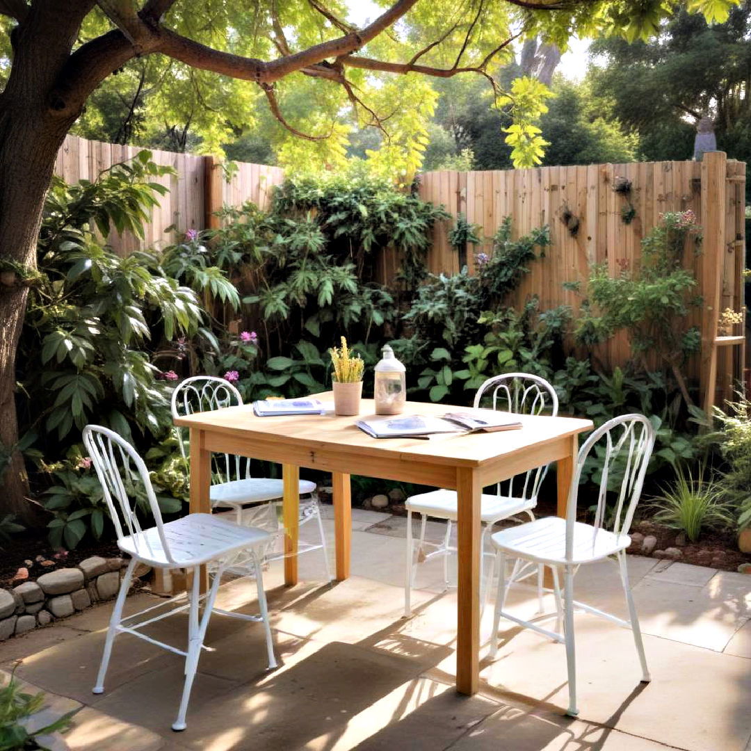 create outdoor study area - 25 Homeschool Room Ideas