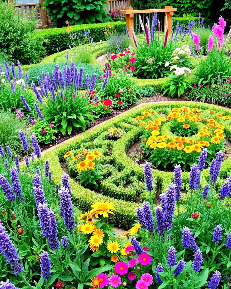 create pollinator friendly parterres - 25 Parterre Garden Ideas