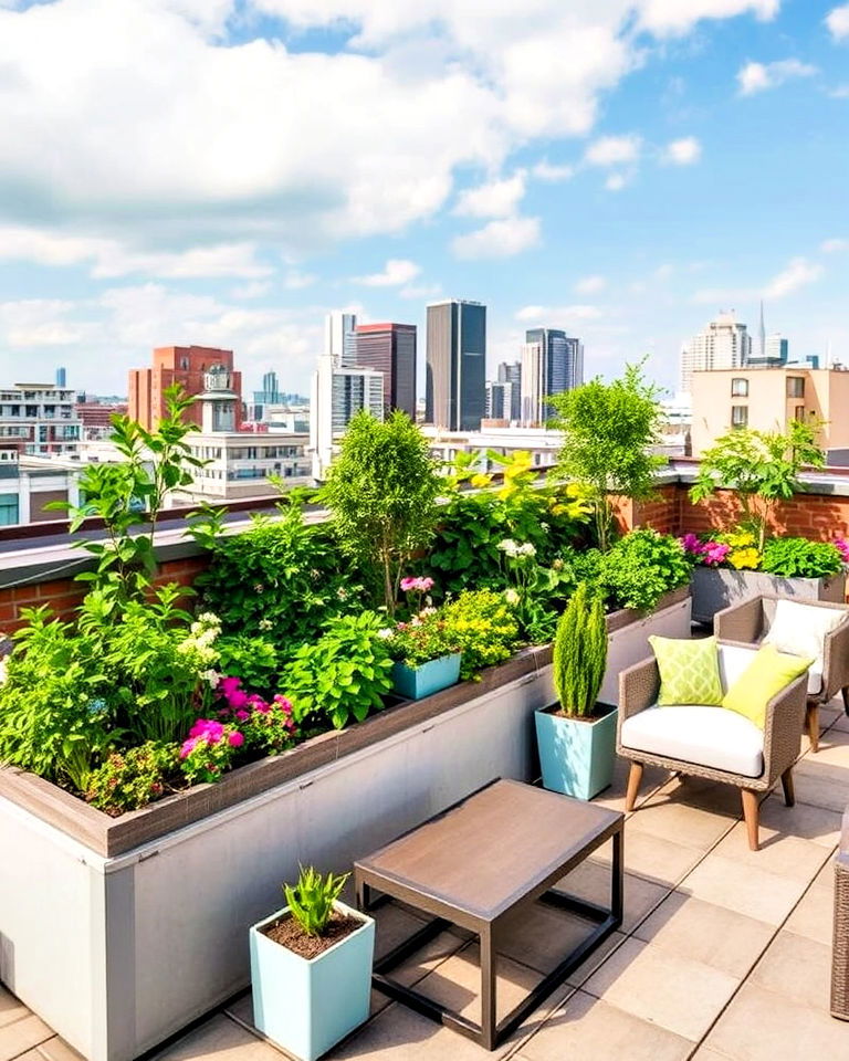 create rooftop garden escape - 40 Beautiful Gardens