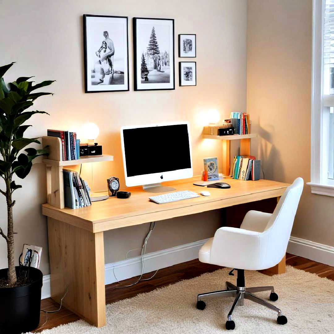 create tech friendly zone - 25 Homeschool Room Ideas