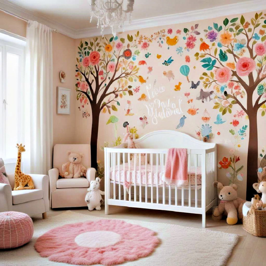 create whimsical wonderland - 25 Baby Girl Nursery Ideas