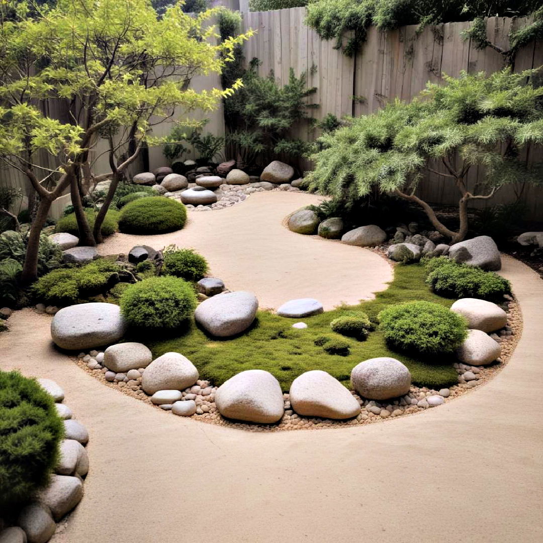 create zen garden in backyard - 30 Flower Garden Ideas