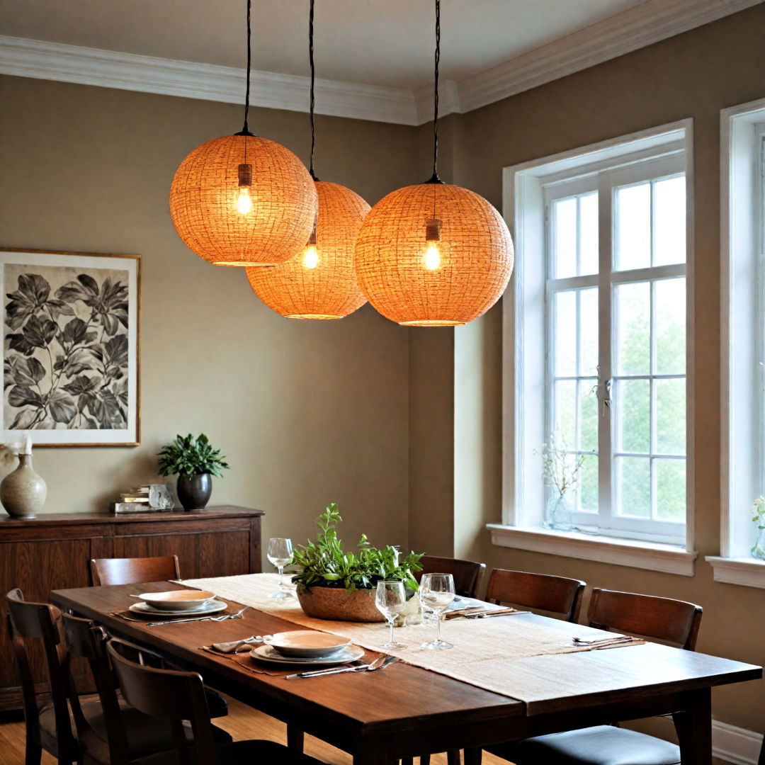 creative lighting fixture for dining room decor - 40 Dining Room Decor Ideas