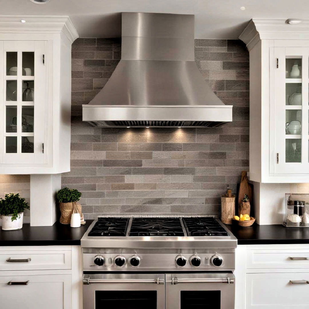 custom range hood for kitchen decor - 40 Kitchen Decor Ideas