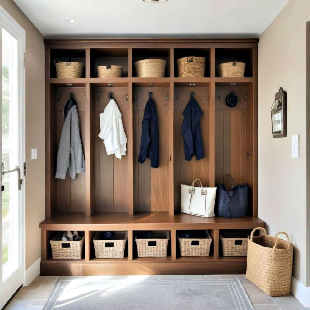 customizable mudroom lockers - 25 Boot Room Ideas