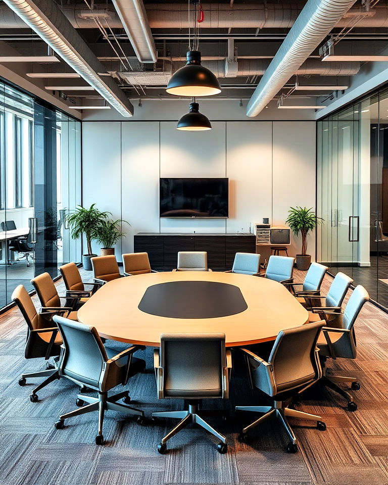customized open concept conference room - 25 Conference Room Design Ideas and Inspiration