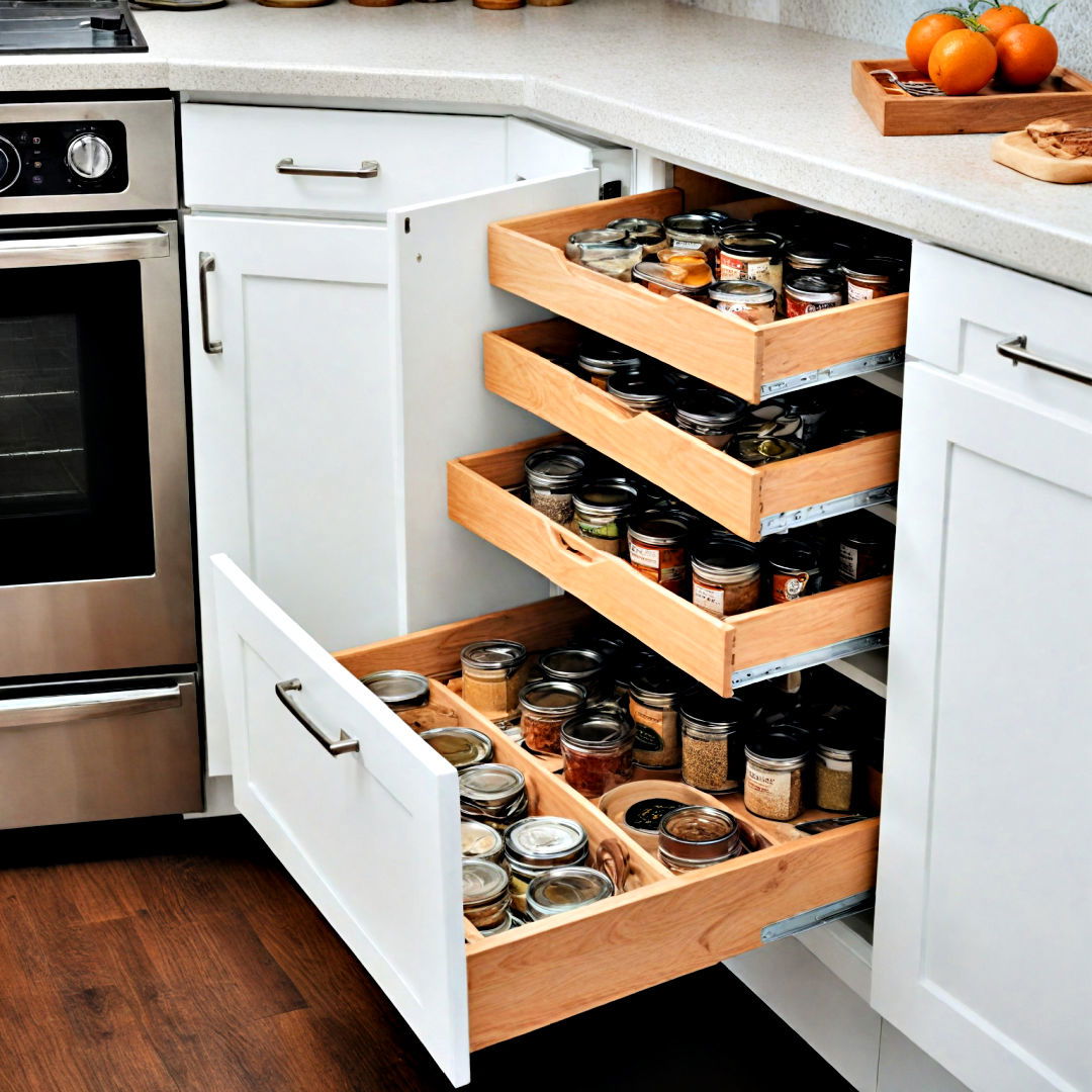 customized storage solution for modern kitchen - 40 Modern Kitchen Ideas
