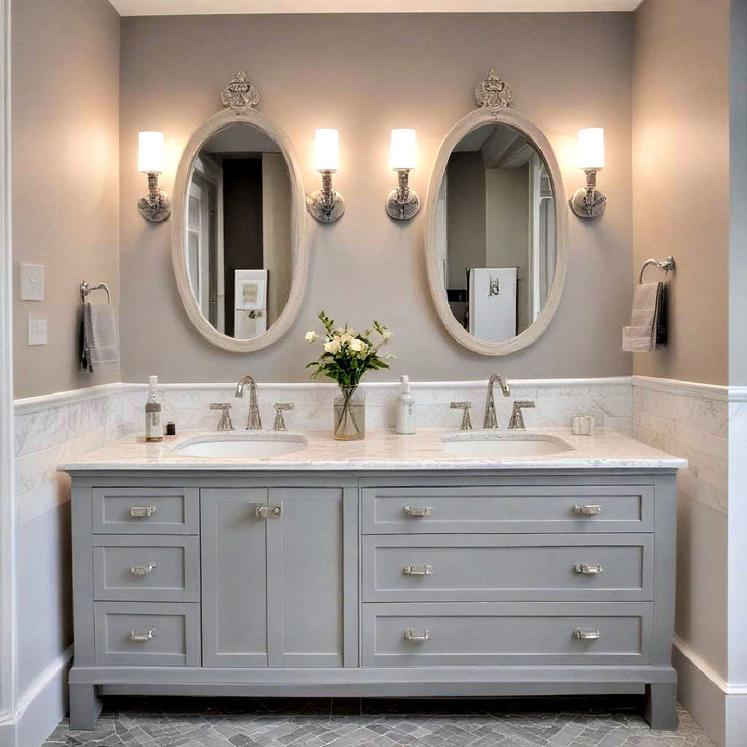 customized style - 40 Bathroom Vanity Ideas