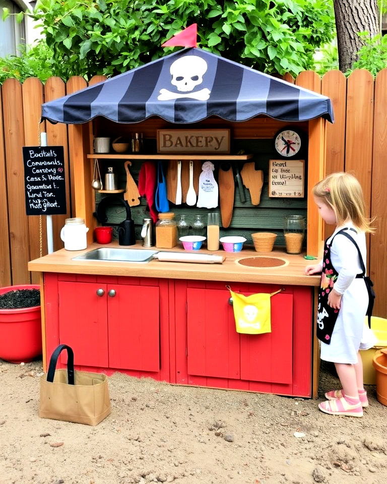 customized themed mud kitchen - 20 Mud Kitchen Ideas