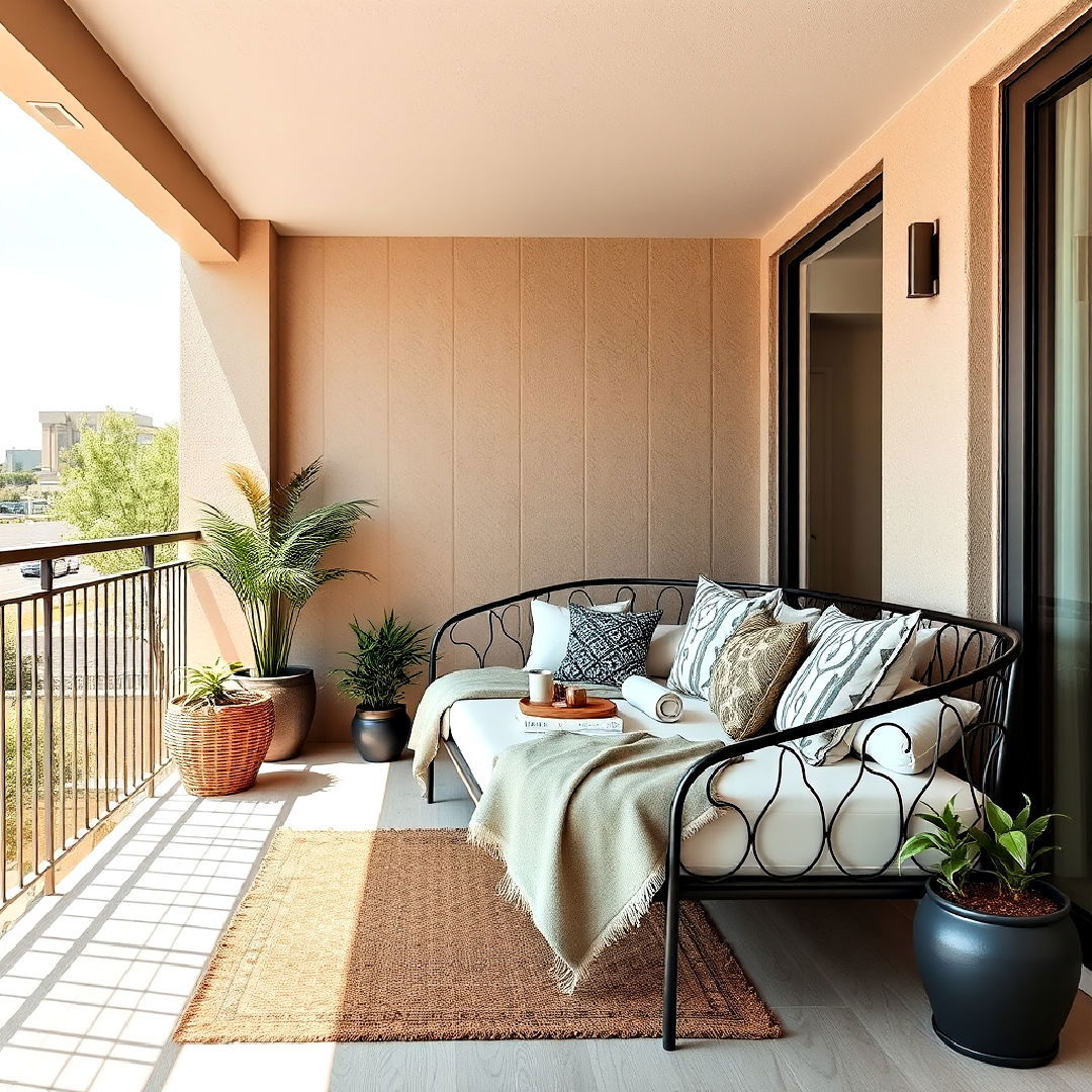 daybed for bedroom balcony - 20 Bedroom Balcony Ideas