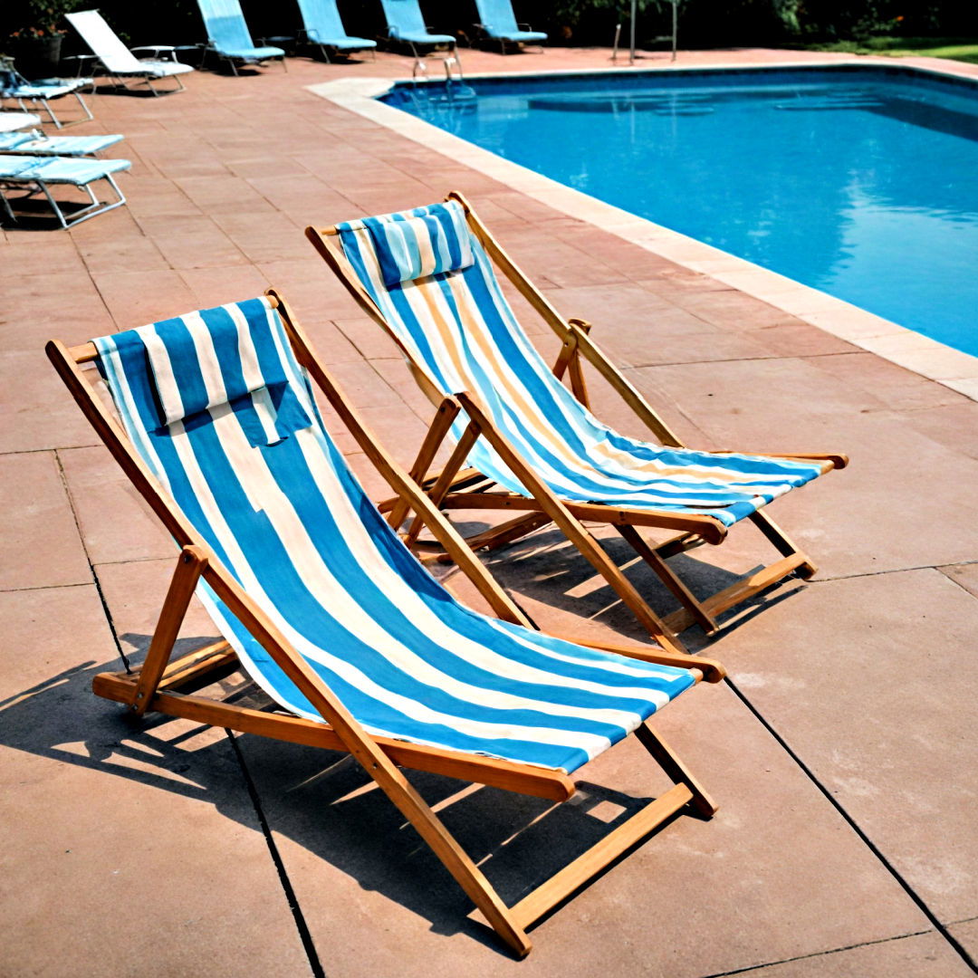 deck chairs for outdoor seating - 40 Outdoor Seating Ideas