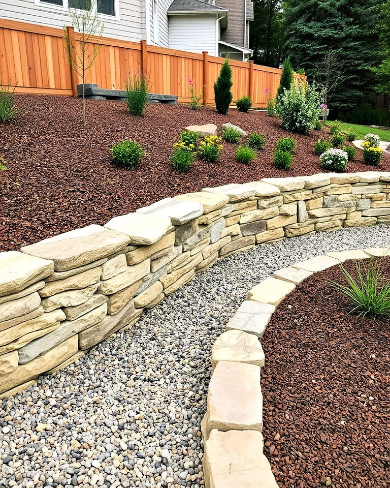 decomposed granite around retaining walls - 30 Decomposed Granite Landscaping Ideas
