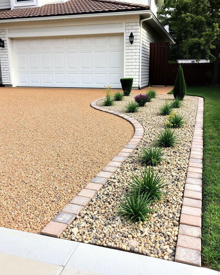decomposed granite with driveway border - 30 Decomposed Granite Landscaping Ideas