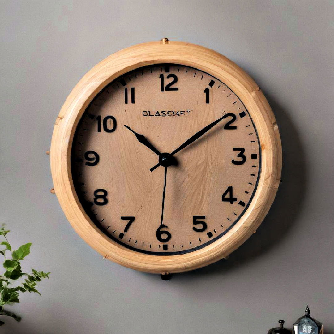 decorative craft room clock - 25 Craft Room Ideas