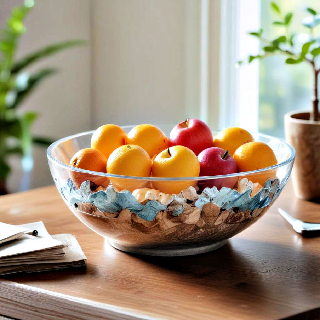 decorative fruit bowl - 40 Home Decor Ideas