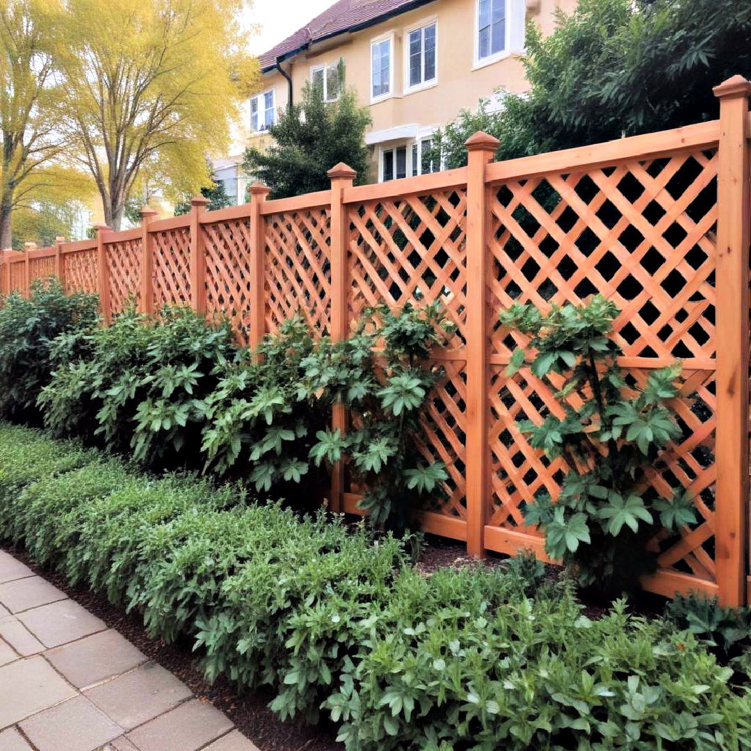 decorative lattice fence panels - 25 Decorative Fence Ideas