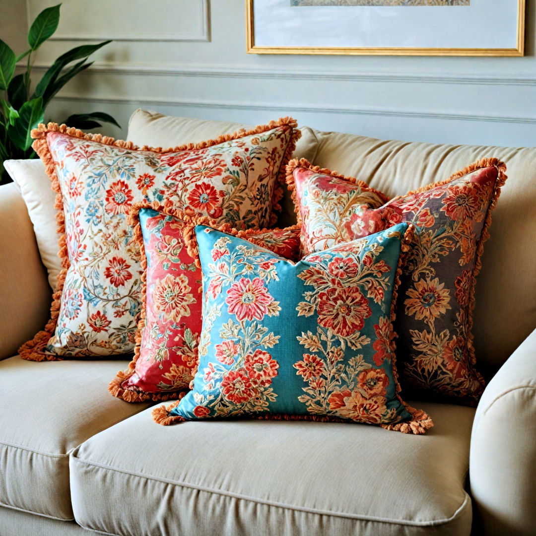decorative pillows for traditional living room - 25 Traditional Living Room Ideas