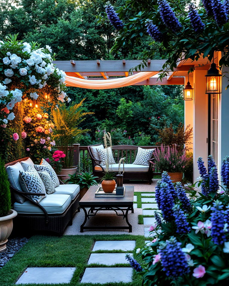 decorative rain garden - 30 Luxury Garden Design Ideas