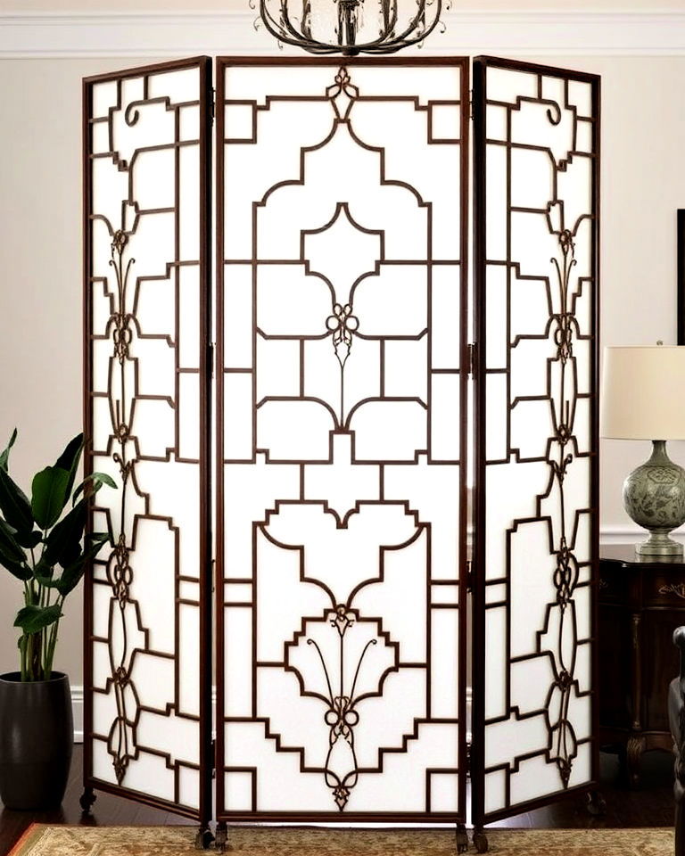 decorative screen design - 30 Art Deco Interior Design Ideas