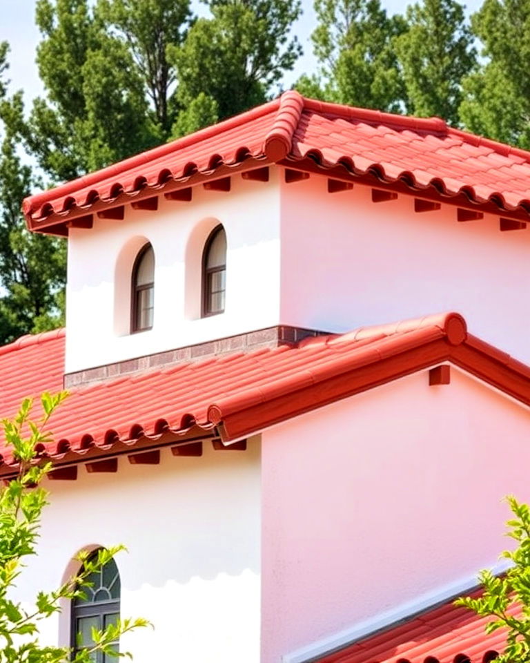 decorative spanish tile roof ridges - 40 Spanish Style Home Exterior Ideas