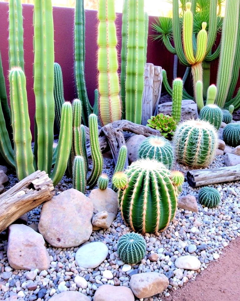 dedicated cactus garden - 25 Mexican Garden Ideas