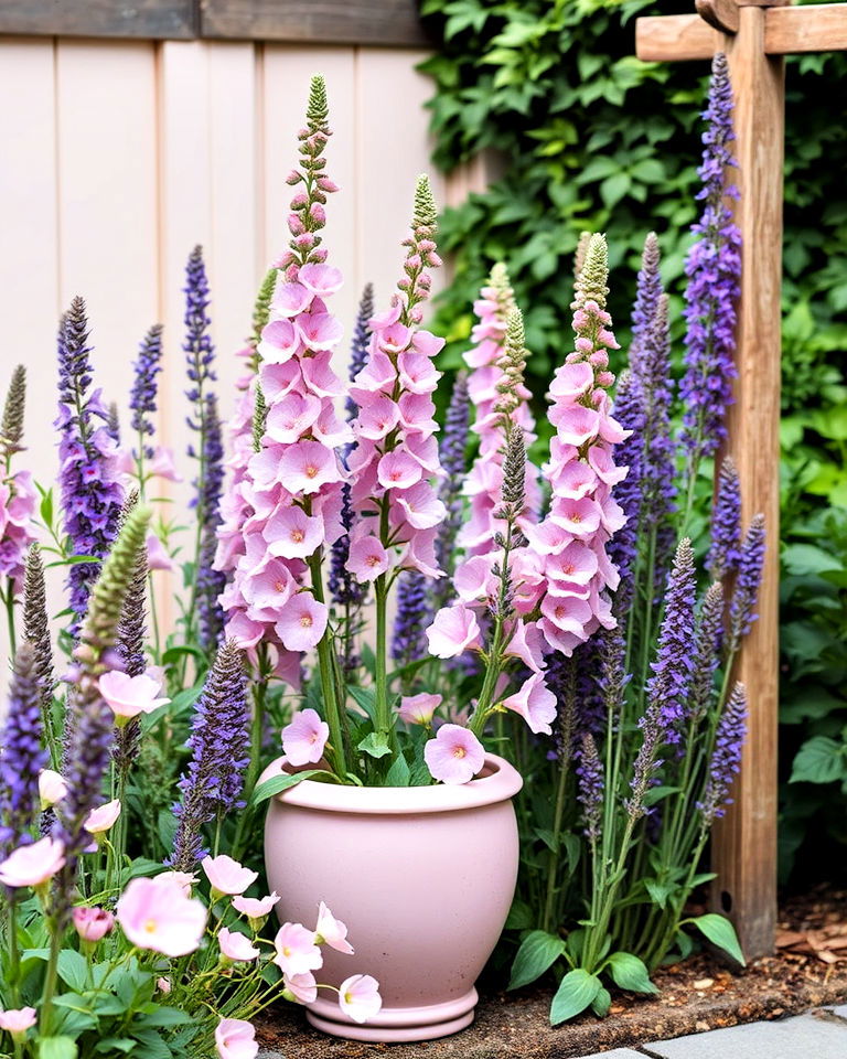 delicate pink and lavender garden palette - 30 Garden Colour Schemes