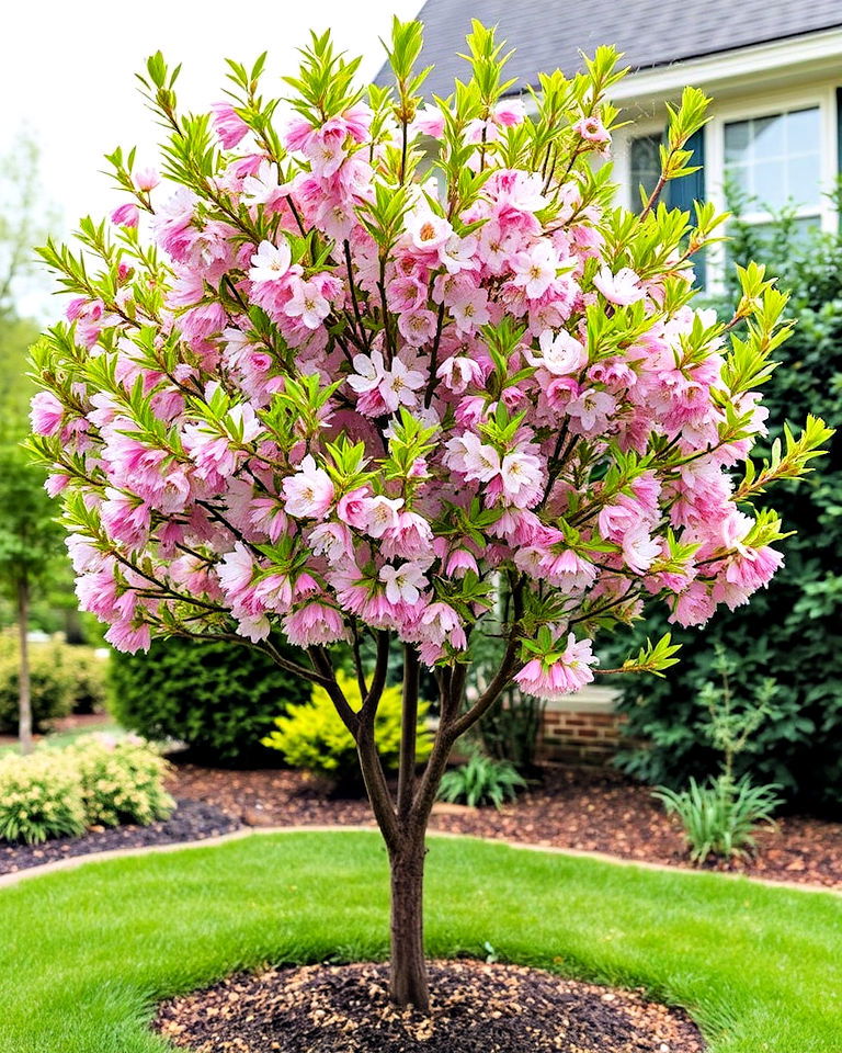 delightful flowering almond tree - 30 Small Trees for Front Yard