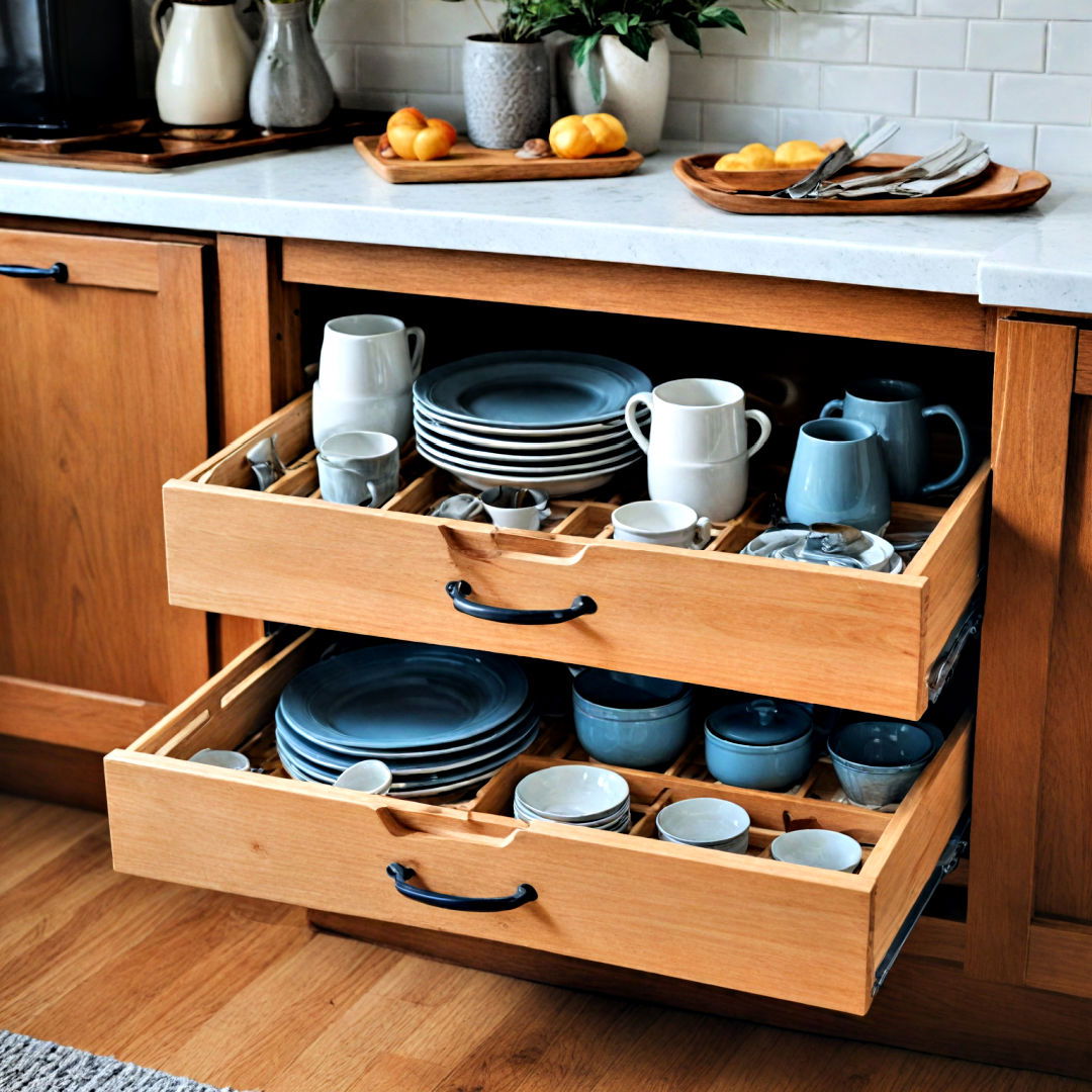 dining room with smart storage solution - 40 Dining Room Decor Ideas
