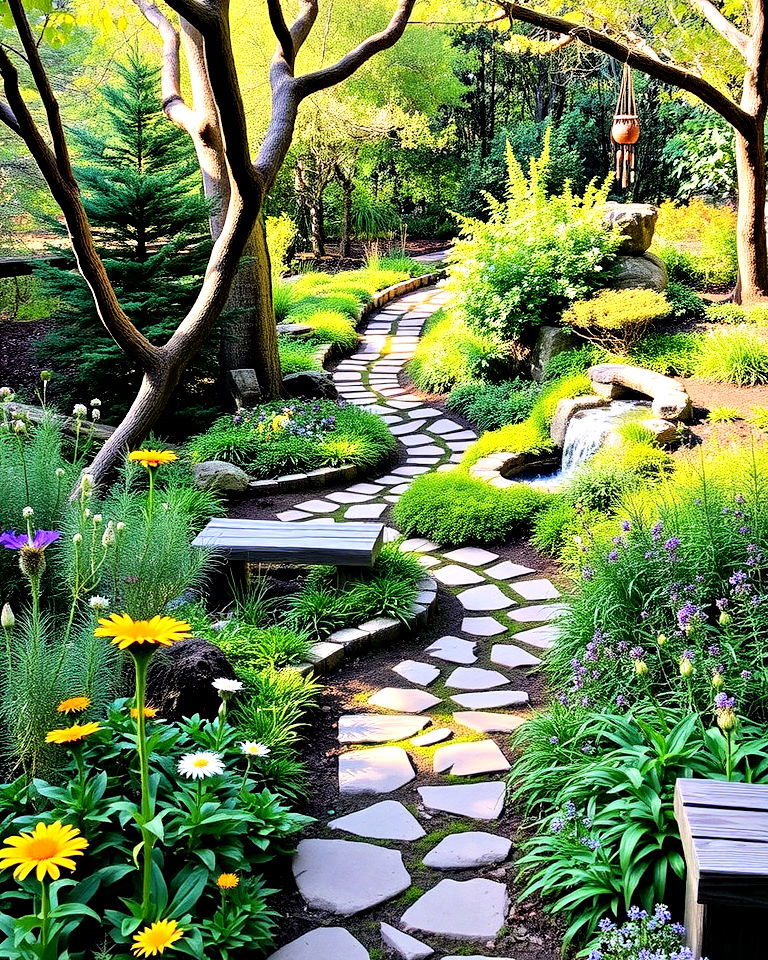 disney garden with pocahontas nature walk - 20 Disney Garden Ideas