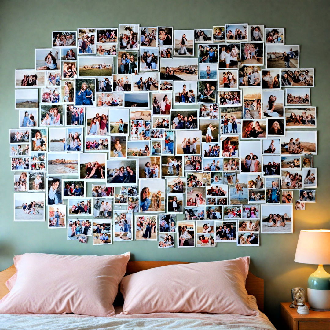 display favorite photos - 40 Teenage Girl Bedroom Ideas