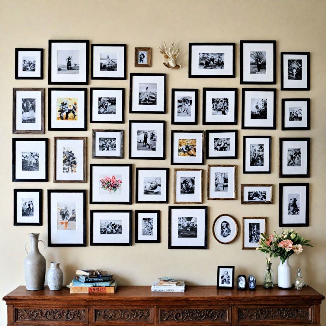 diy artwork gallery wall - 40 Gallery Wall Ideas