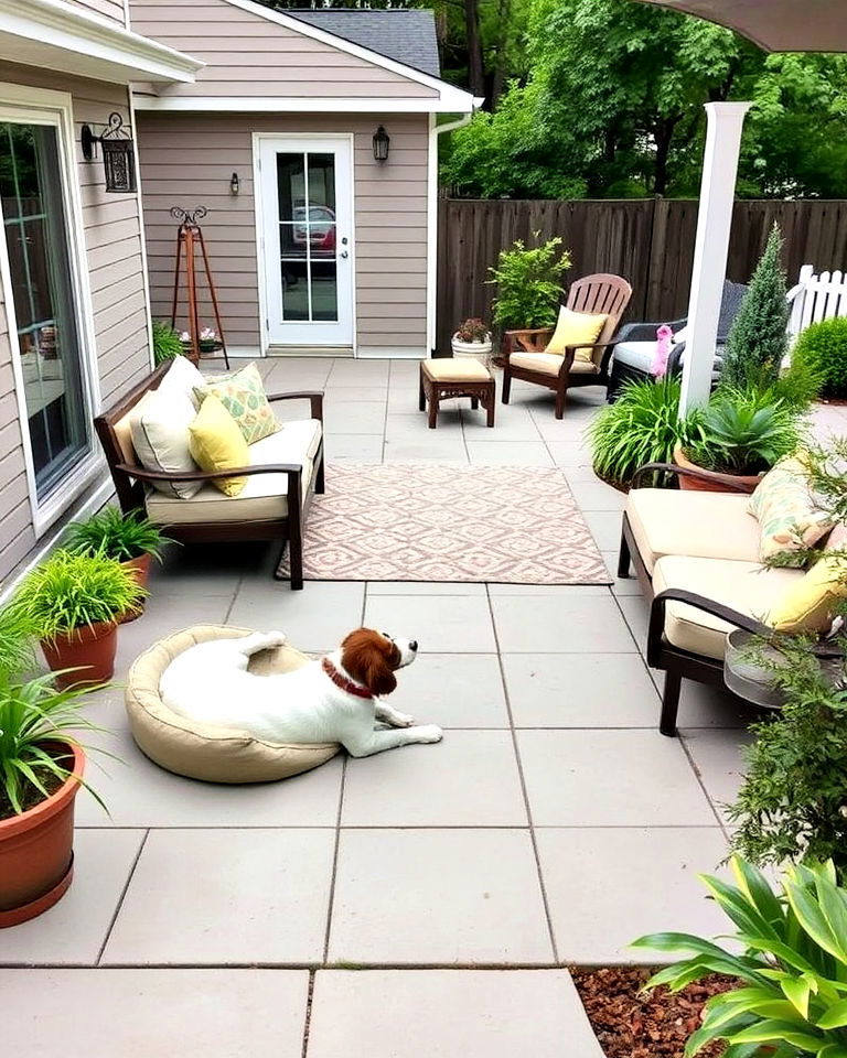 dog friendly patio landscaping - 25 Dog Friendly Landscaping Ideas