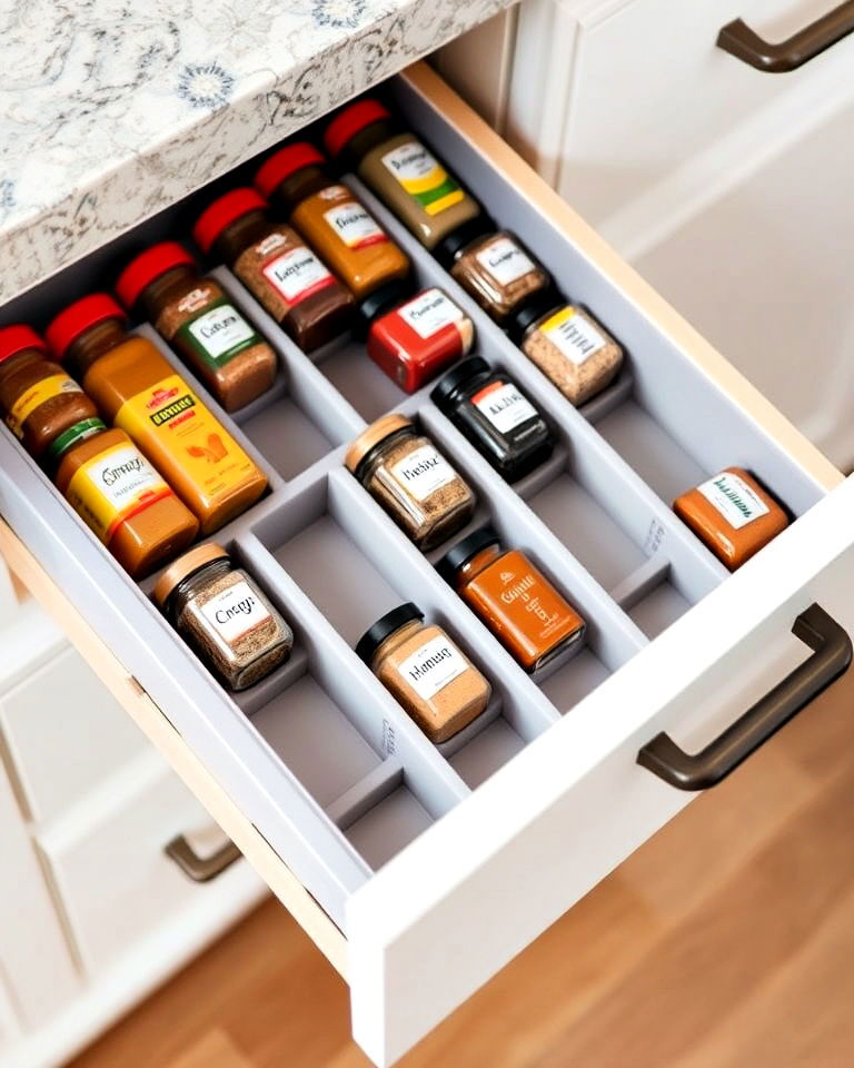 drawer spice rack organizer ideas - 40 Spice Rack Ideas