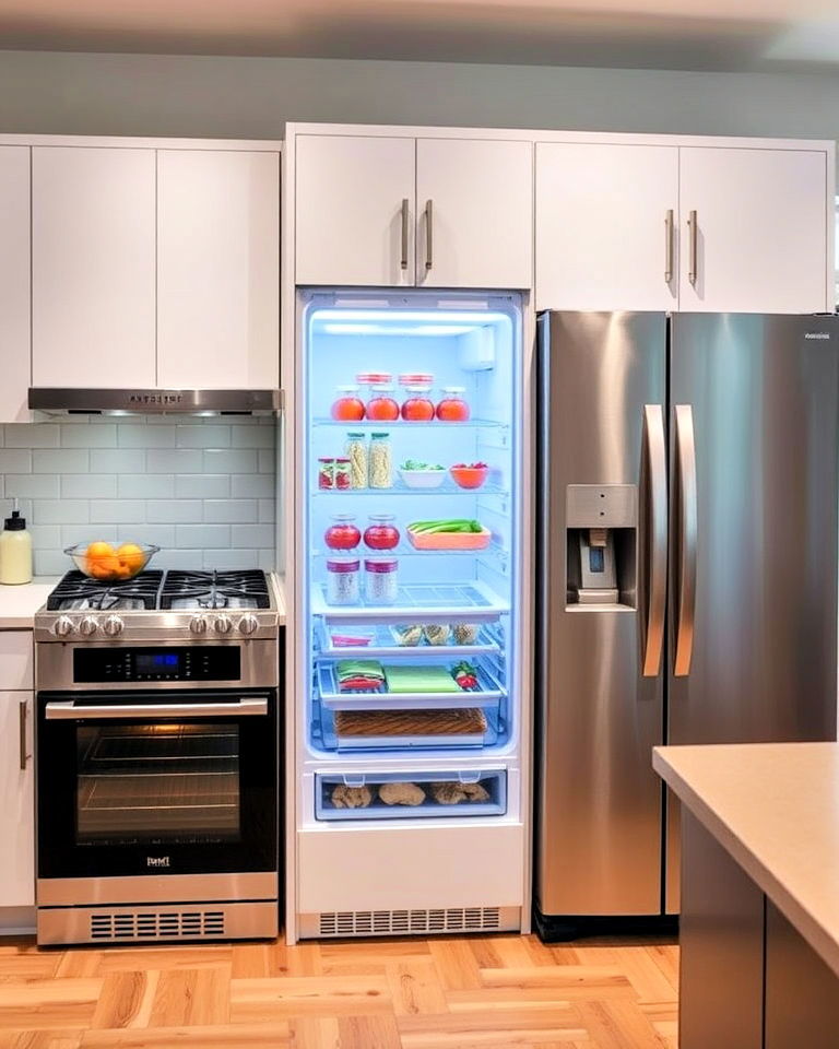 dream kitchen with integrate smart appliances - 25 Dream Kitchen Ideas