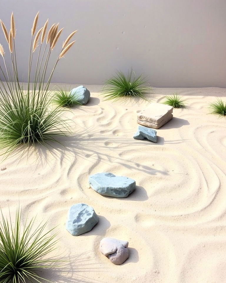 drought resistant sand garden - 30 Drought Tolerant Landscaping Ideas