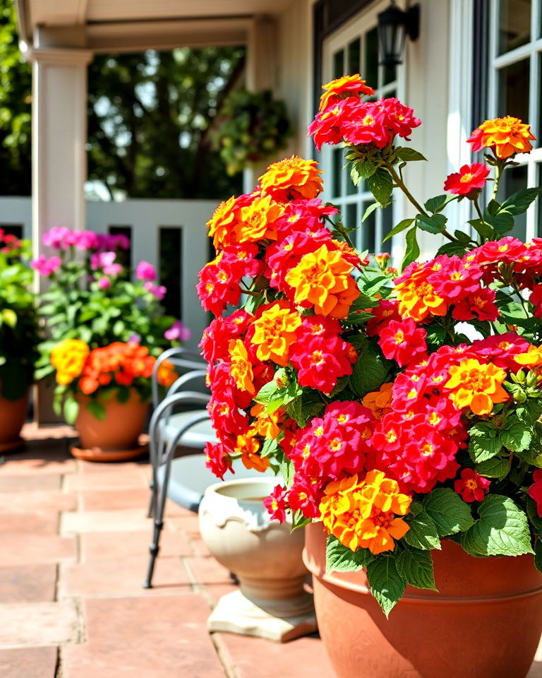 drought tolerant lantana plant - 30 Outdoor Plants for Patio