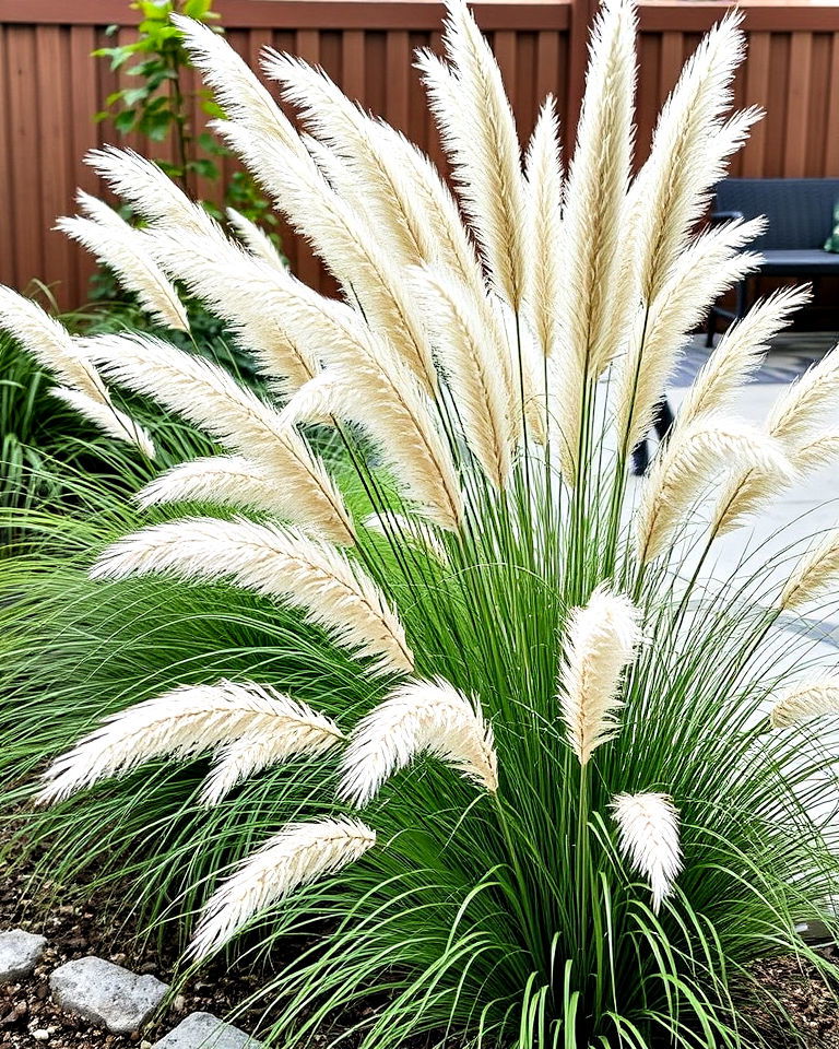 drought tolerant ornamental grass - 30 Outdoor Plants for Patio