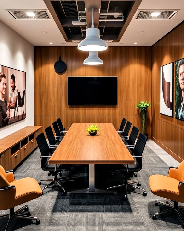 dual purpose conference space - 25 Conference Room Design Ideas and Inspiration