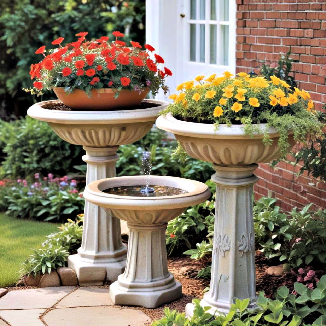 dual purpose garden feature - 40 Container Garden Ideas