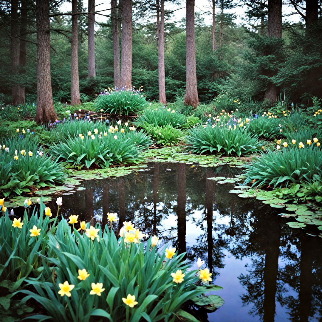 duck pond with bog garden - 15 Duck Pond Ideas