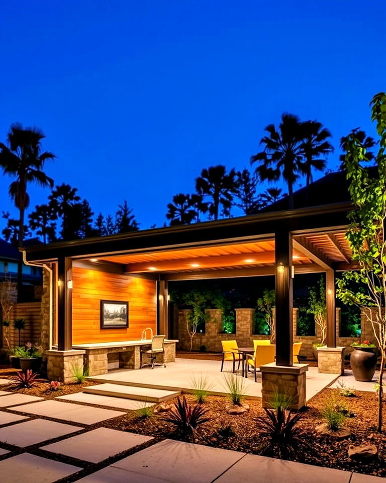 durable architectural garden structure - 40 Luxury Landscaping Ideas