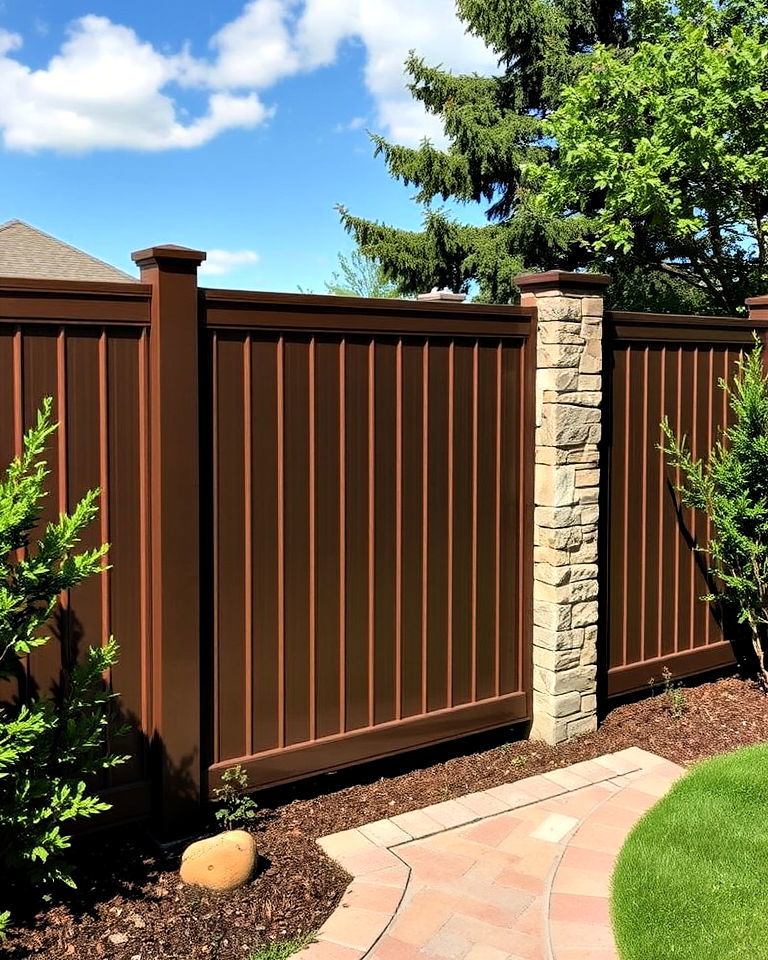 durable bronze vinyl fence - 25 Vinyl Fence Colors