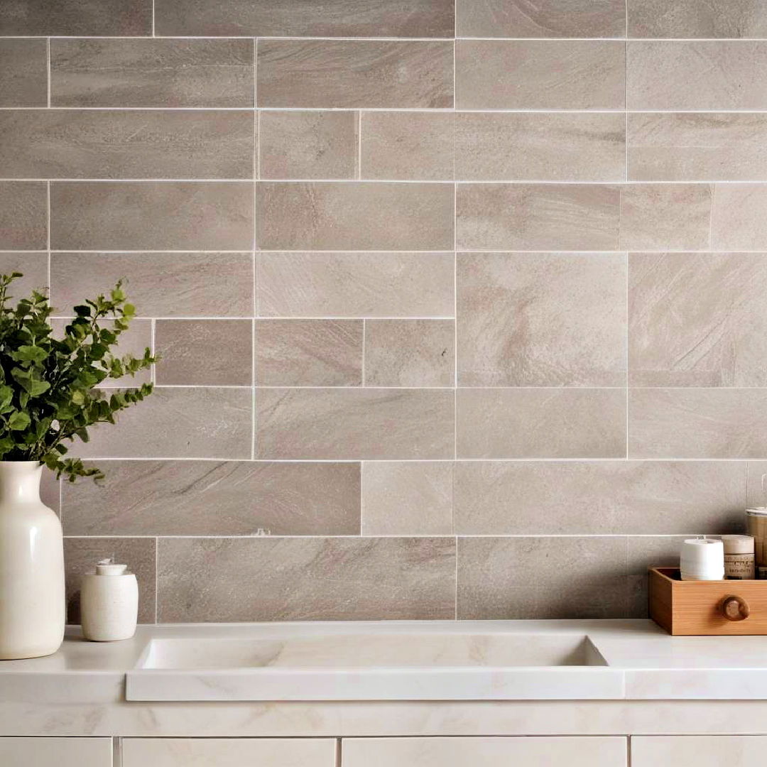durable ceramic tiles for wall - 30 Wall Covering Ideas
