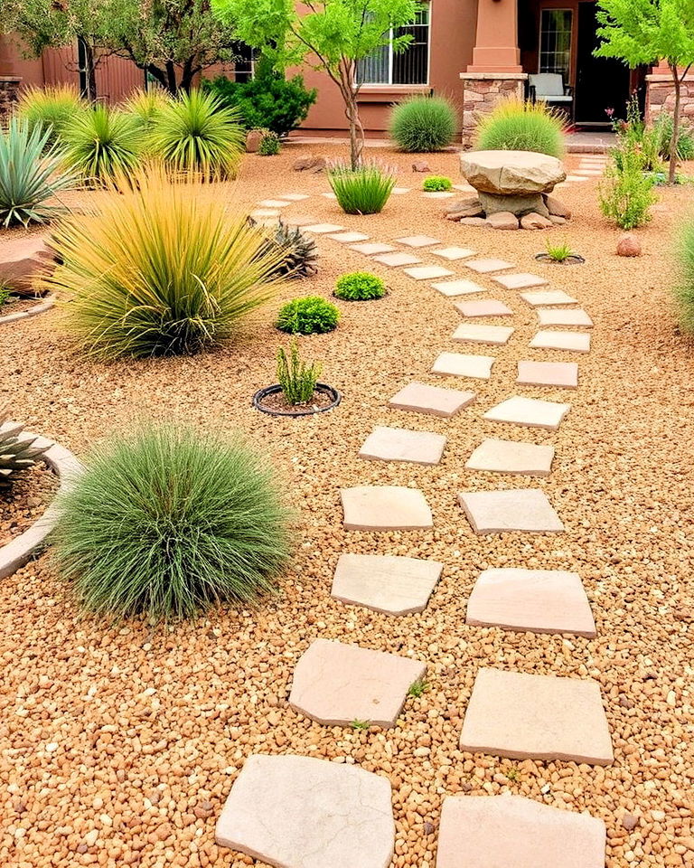 durable decomposed granite pathway - 20 Southwest Landscaping Ideas for Front Yard