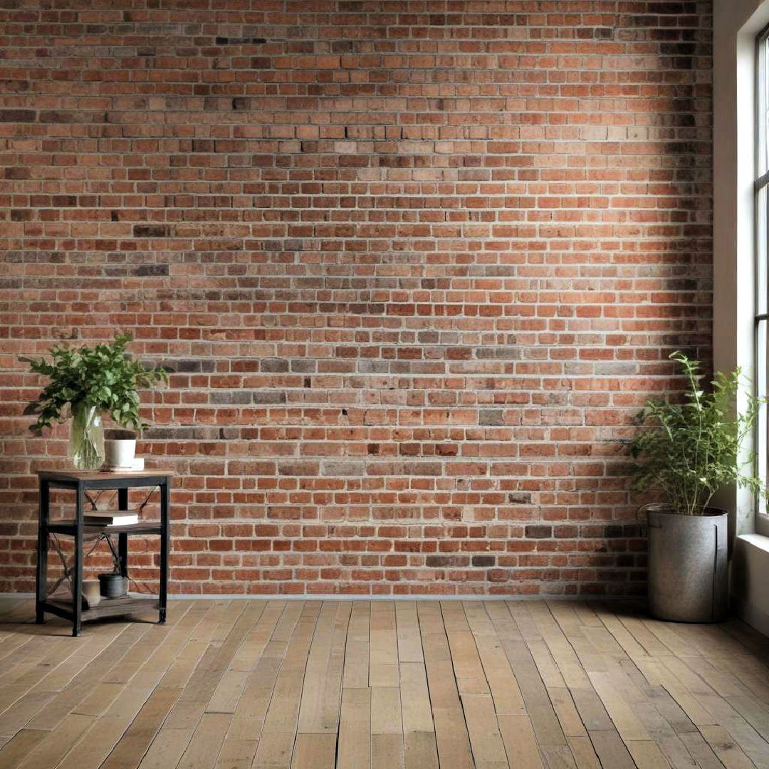 durable exposed brick wall - 30 Industrial Decor Ideas