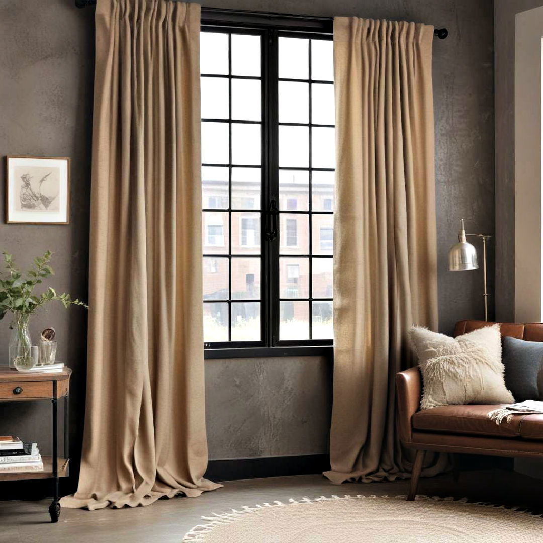 durable factory inspired textiles - 30 Industrial Decor Ideas